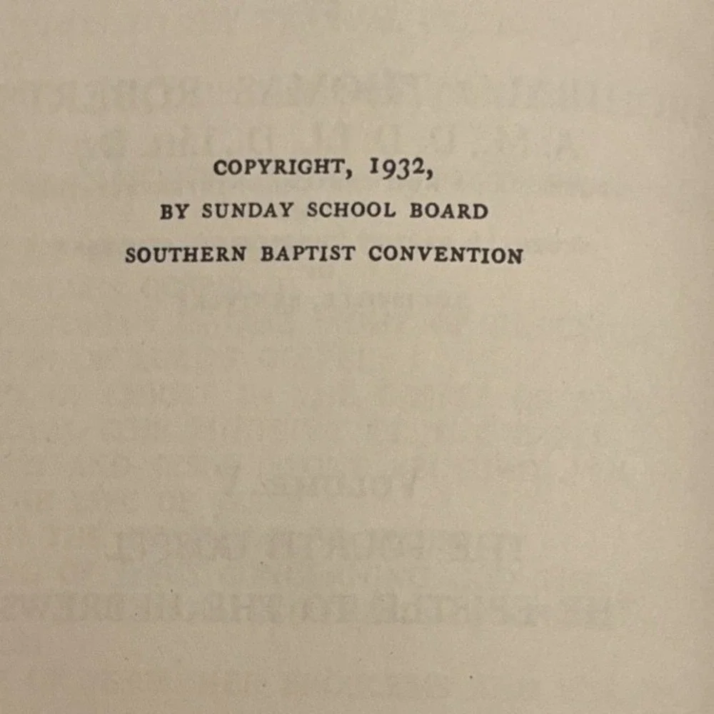 Word Pictures in New Testament Vol V A.T. Robertson 1932 John Hebrews‎ Vintage